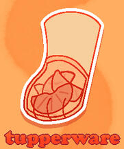 Tupperware Paws
